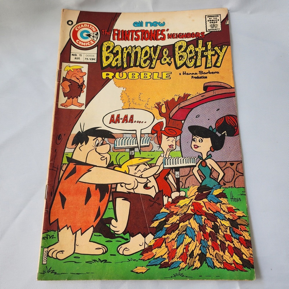The Flintstones Neighbors Barney & Betty Rubble Comic Book No. 15 1975